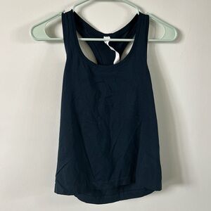 Lululemon Athletica Dark Blue Tank Top